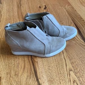 A new day wedge sneaker